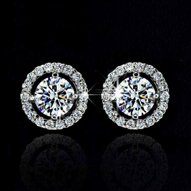 Cubic zirconia earrings