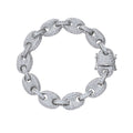 ProGenix Zirconia “Puff link” Bracelet