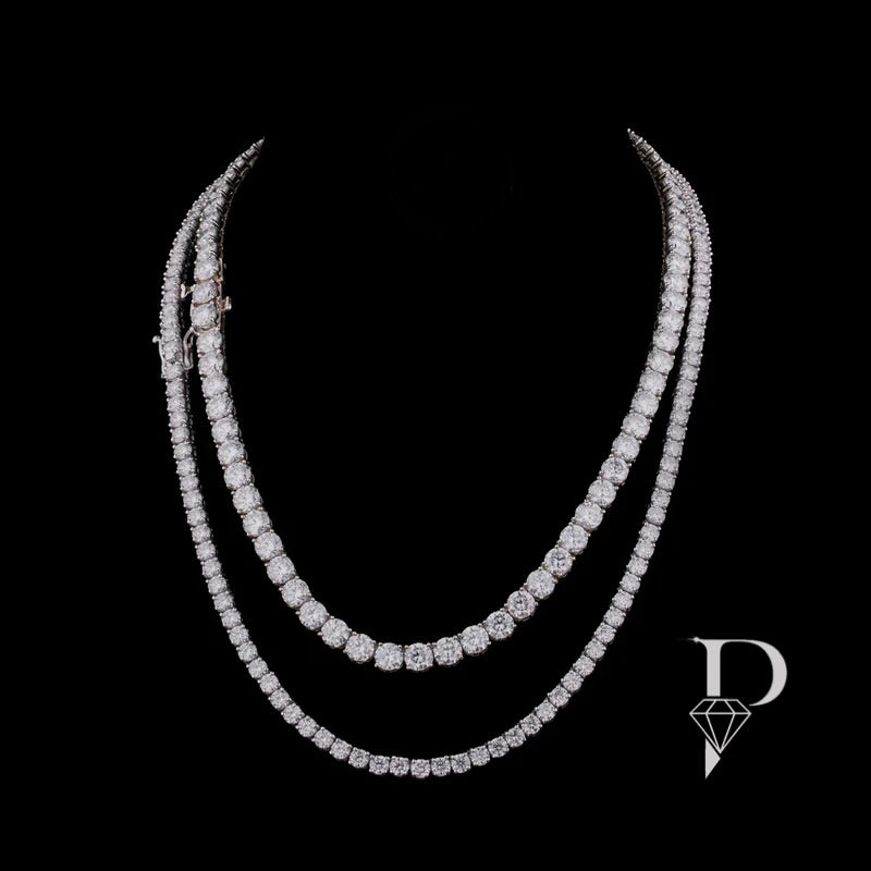 S925 VVS Moissanite tennis chain