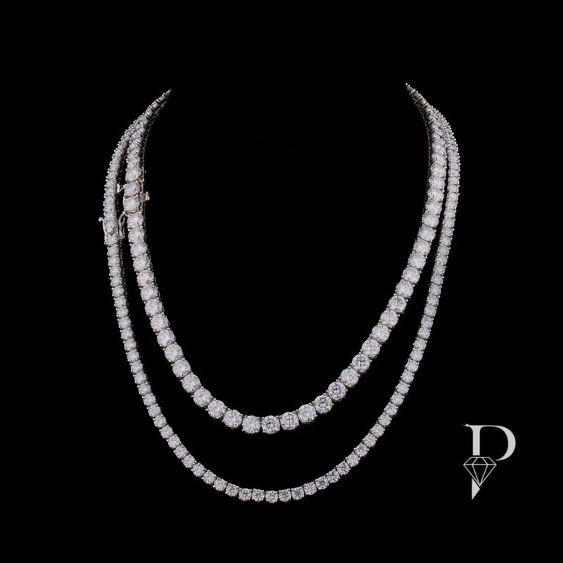 S925 VVS Moissanite tennis chain