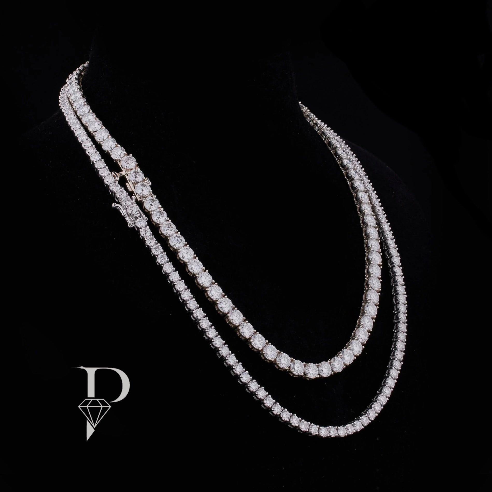 S925 VVS Moissanite tennis chain
