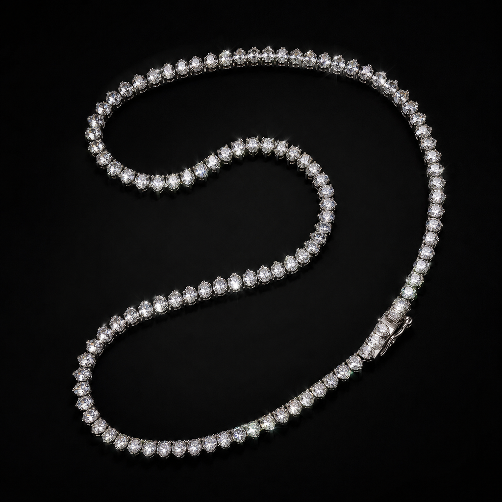 Moissanite Tennis Chain