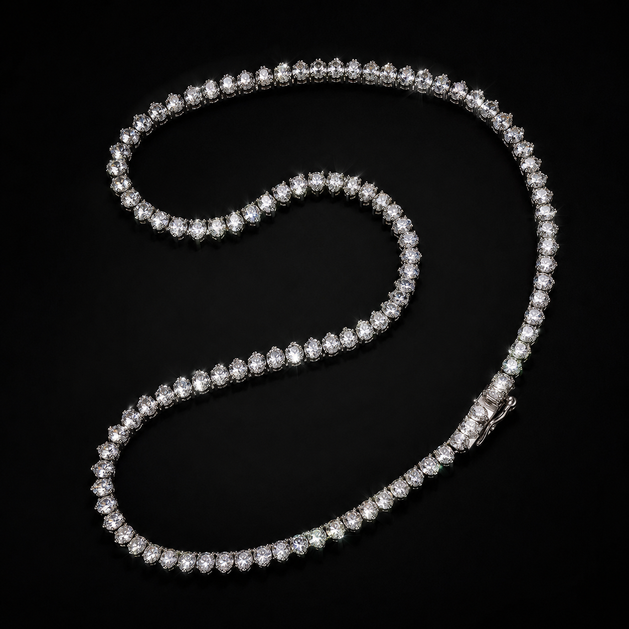 Moissanite Tennis Chain
