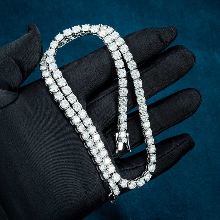 S925 VVS Moissanite tennis chain